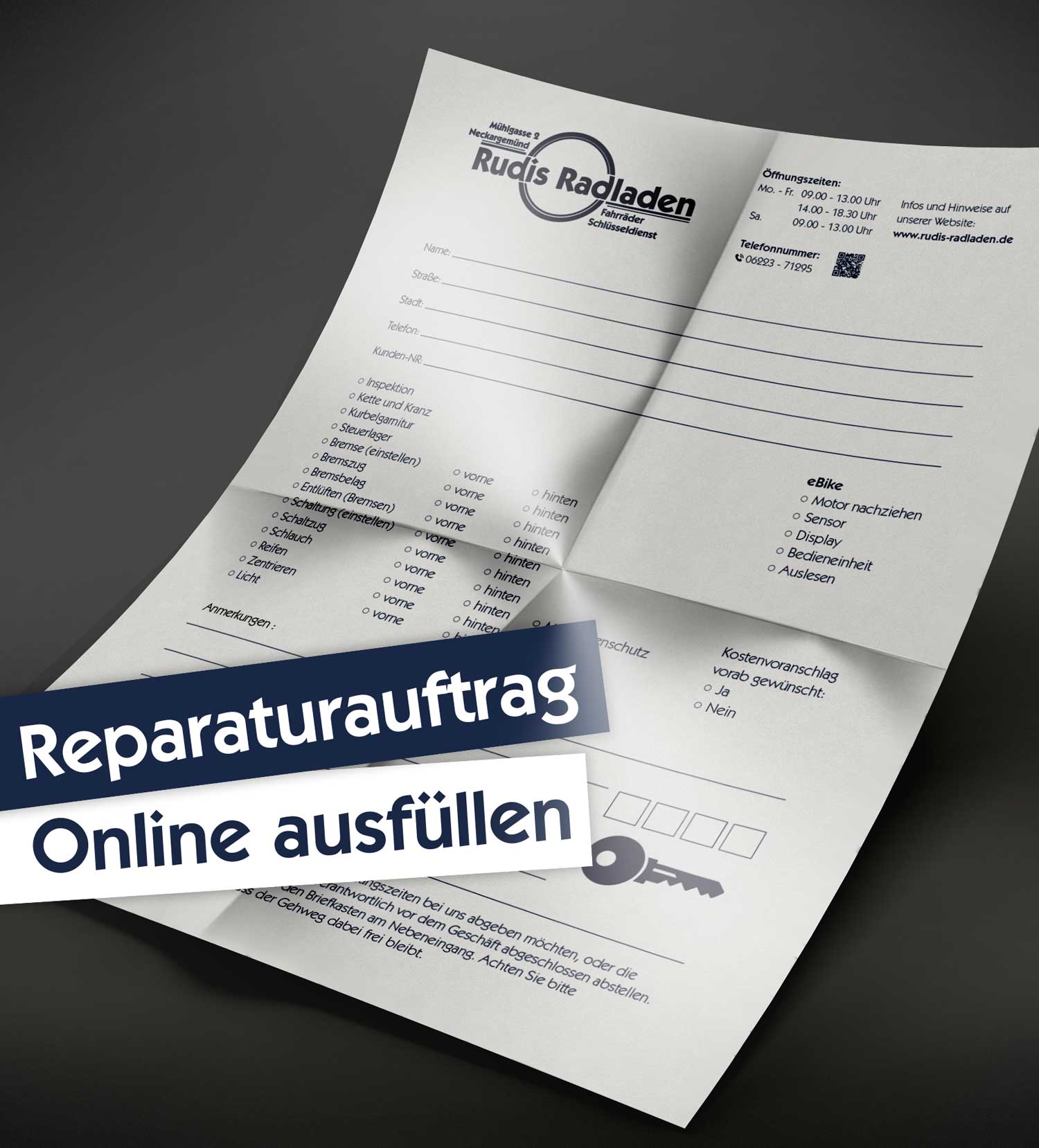 Reparaturzettel